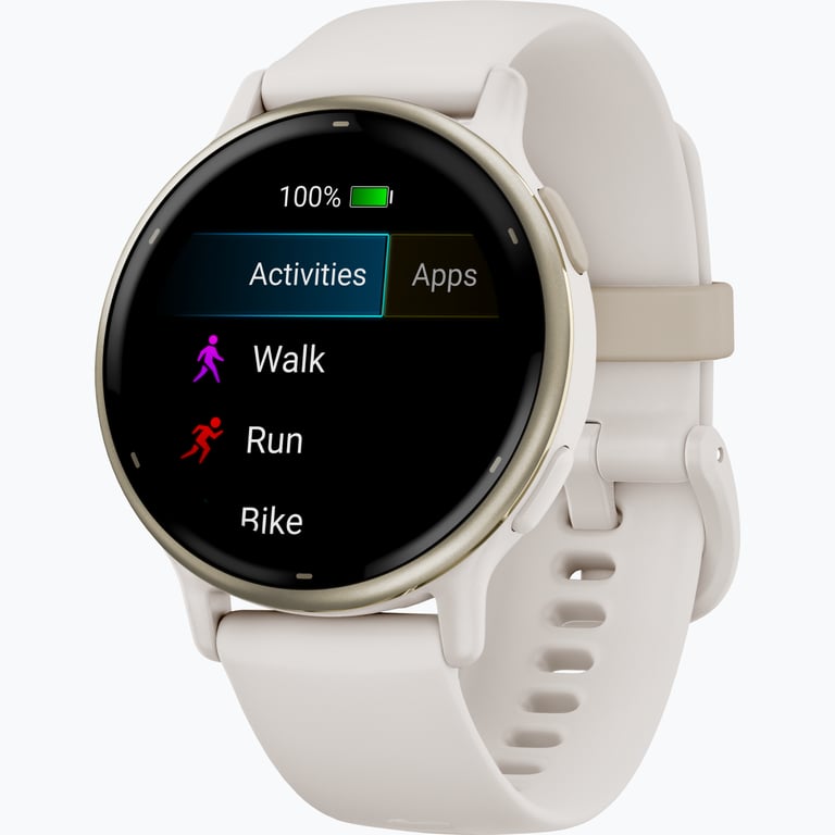 Garmin Vivoactive 5 träningsklocka Vit