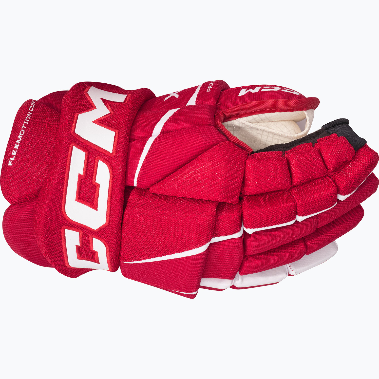 CCM Hockey Tacks XF80 JR hockeyhandskar Blå