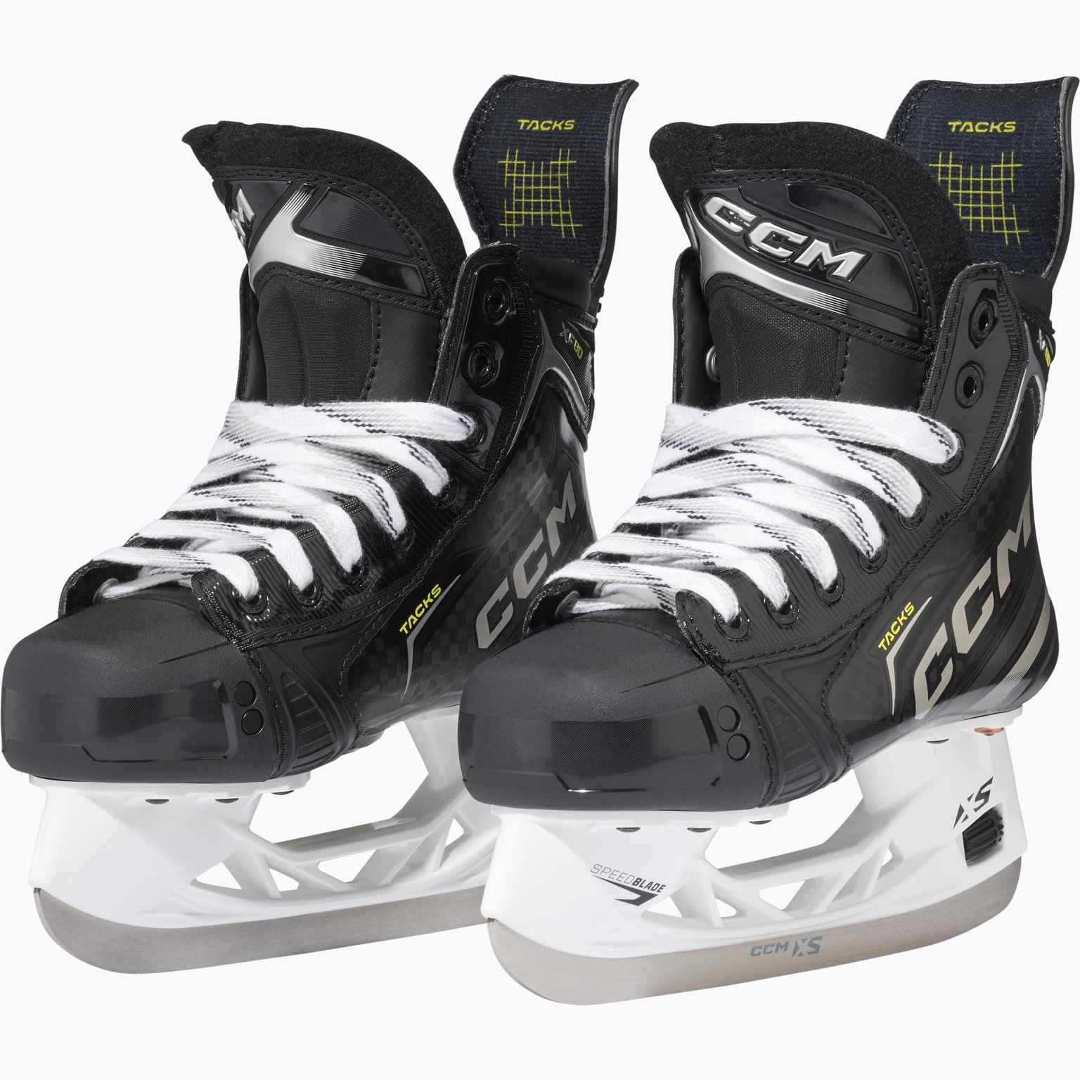 CCM Hockey Tacks XF80 JR hockeyskridskor Svart