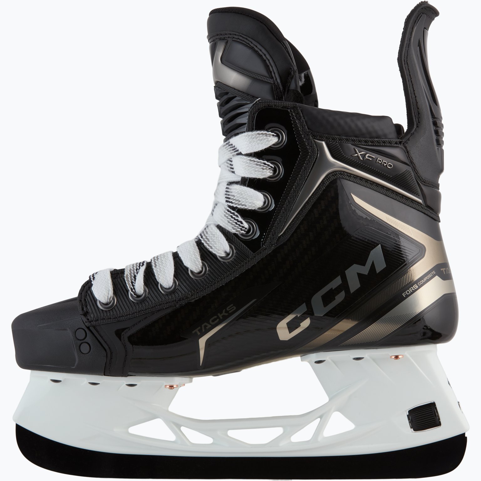 CCM Hockey Tacks XF Pro INT hockeyskridskor Svart