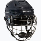 färgalternativ för Blå Bauer Hockey Re-akt 155 Combo SR hockeyhjälm