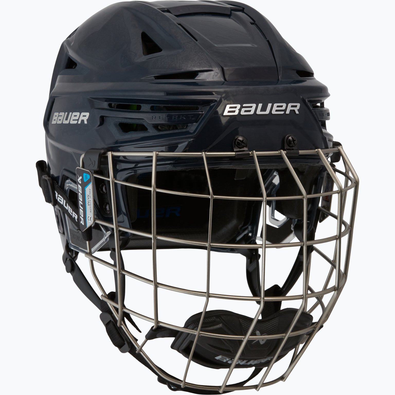 Bauer Hockey Re-akt 155 Combo SR hockeyhjälm Blå