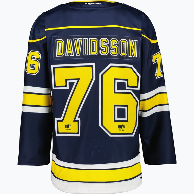 HV71 HV7 REPLICA DELUX DAVIDSSON #76 Blå