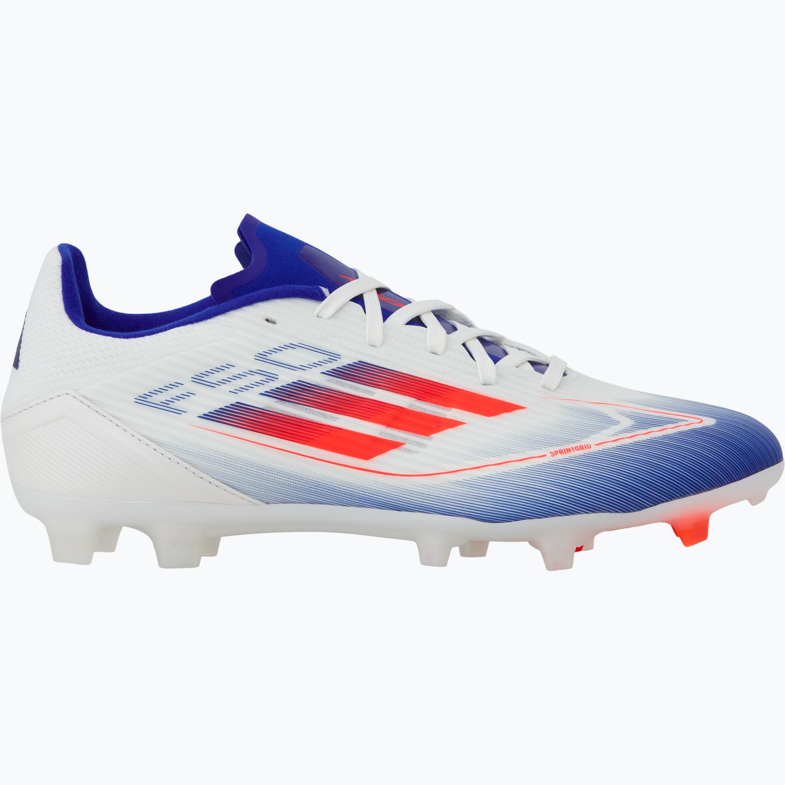 adidas F50 League FG/MG fotbollsskor Vit