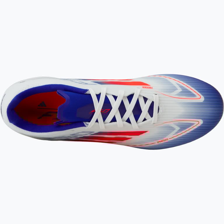 adidas F50 League FG/MG fotbollsskor Vit