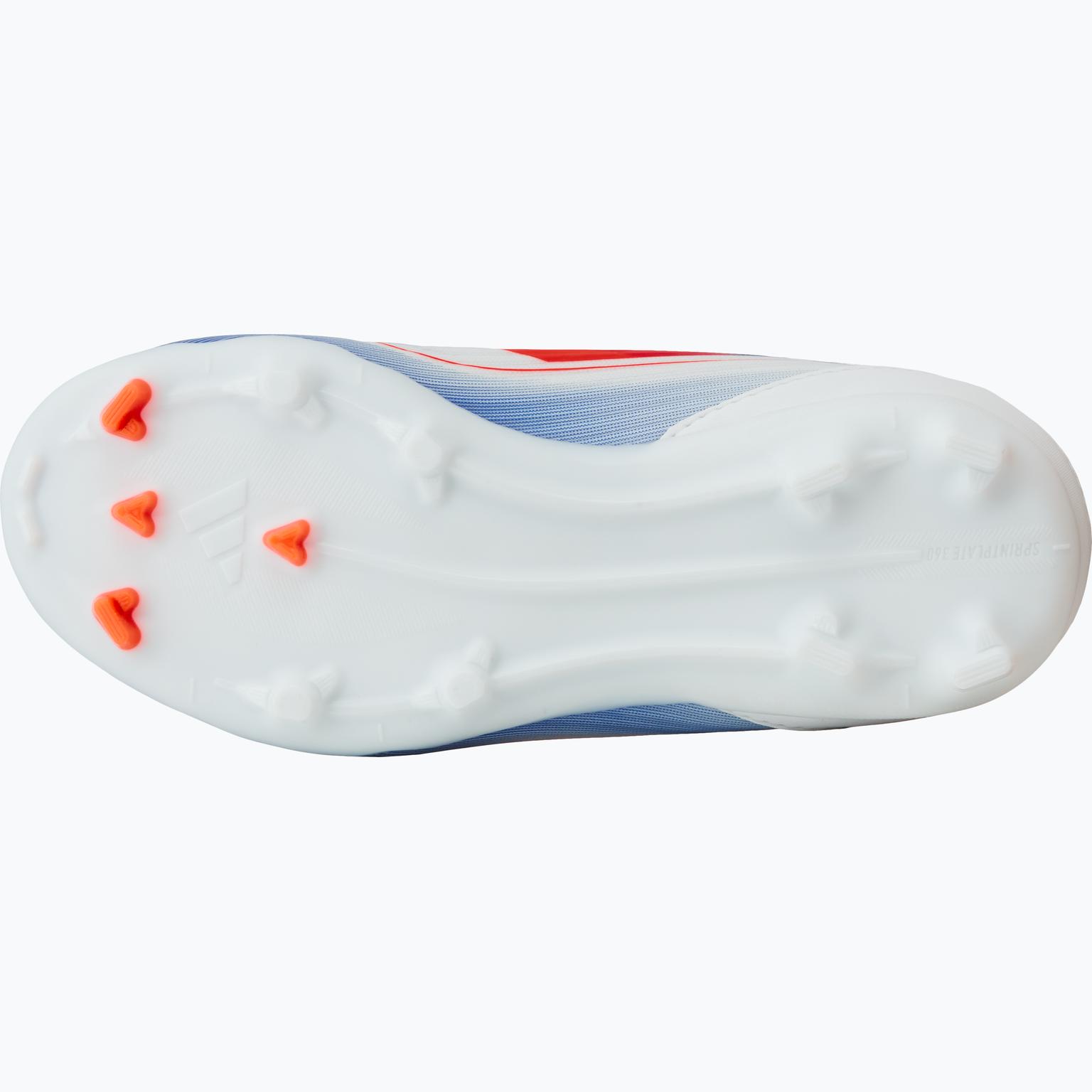 adidas F50 League FG/MG JR fotbollsskor Vit
