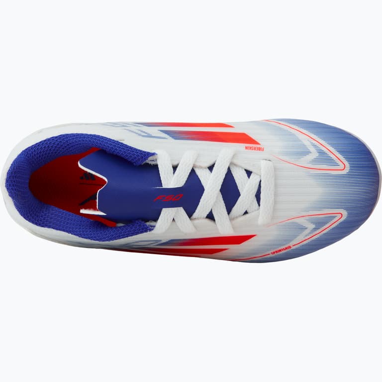 adidas F50 League FG/MG JR fotbollsskor Vit