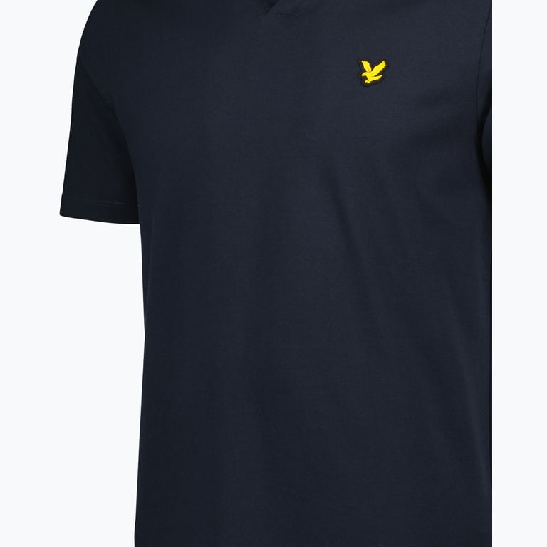 Lyle & Scott Resort Collar M pikétröja Blå