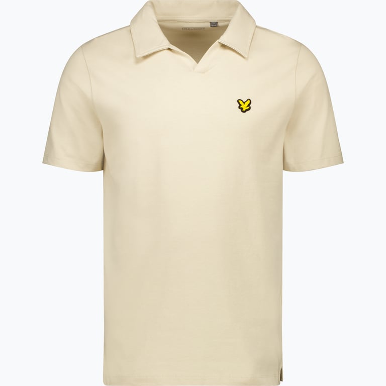 Lyle & Scott Resort Collar M pikétröja Beige