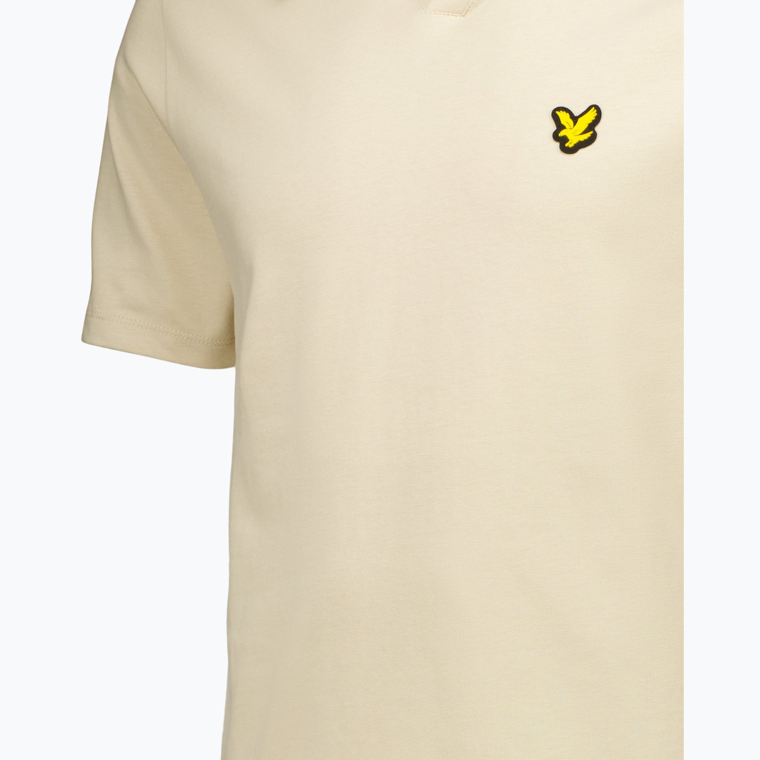 Lyle & Scott Resort Collar M pikétröja Beige