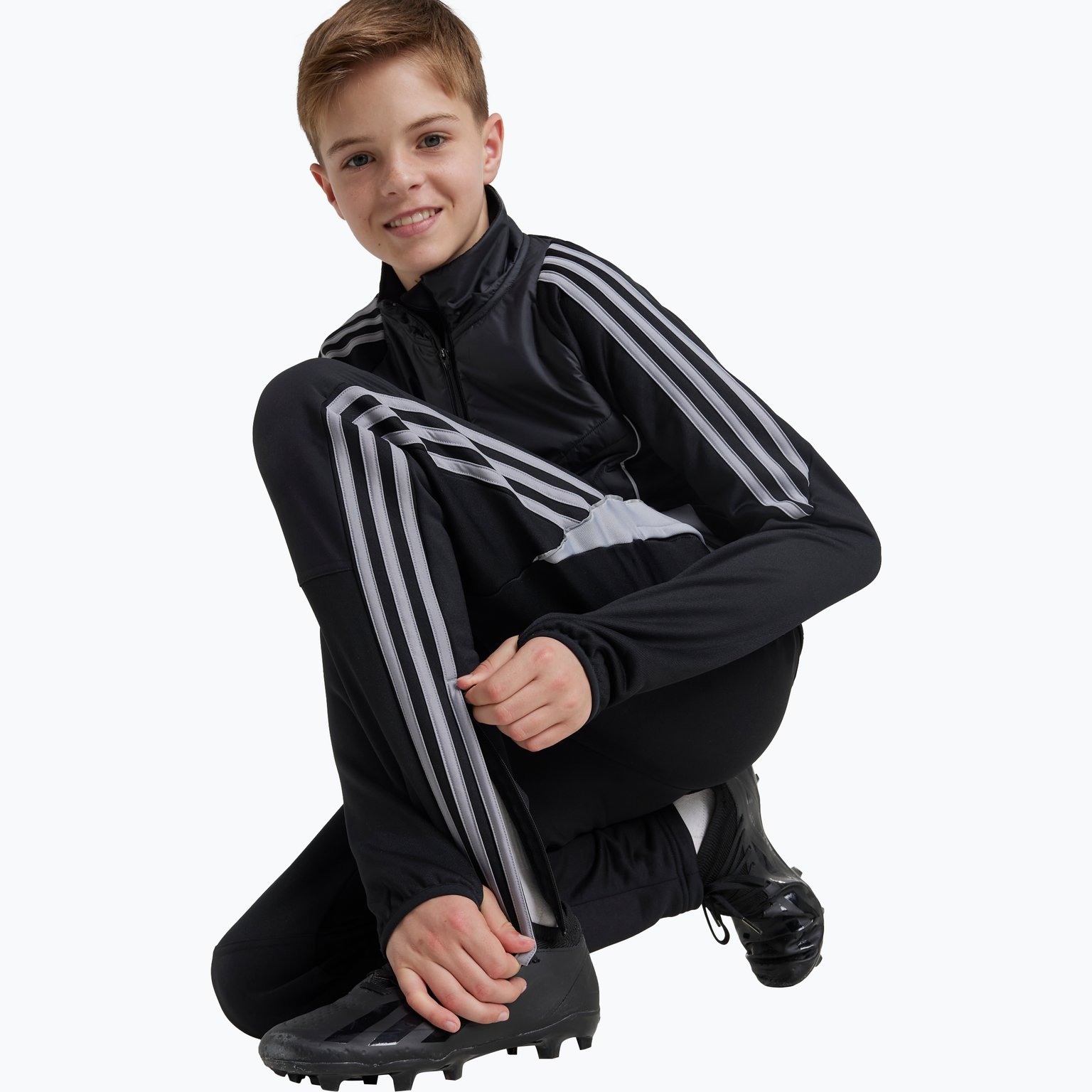 adidas Tiro 24 Winterized JR träningsbyxor Svart