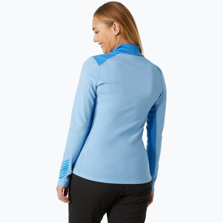 Helly Hansen Lifa Merino 1/2 zip W underställströja Blå