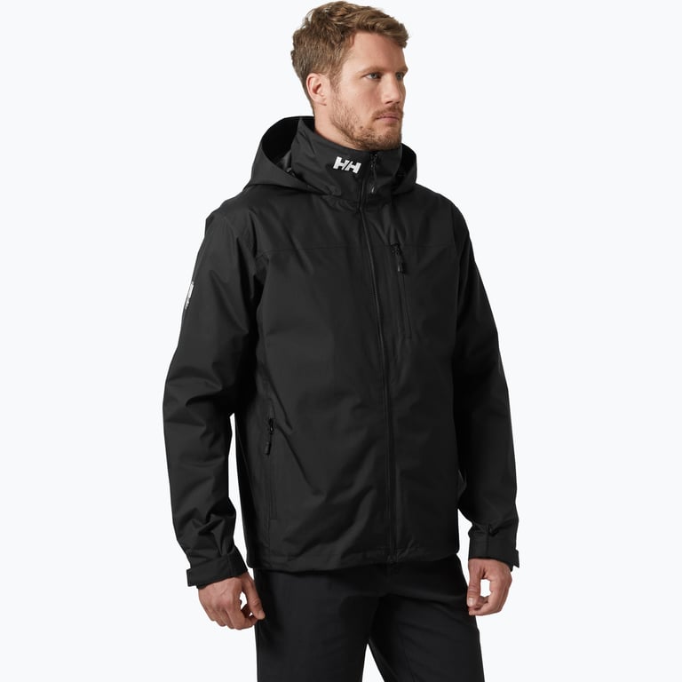 Helly Hansen Crew Hooded Midlayer M jacka Svart