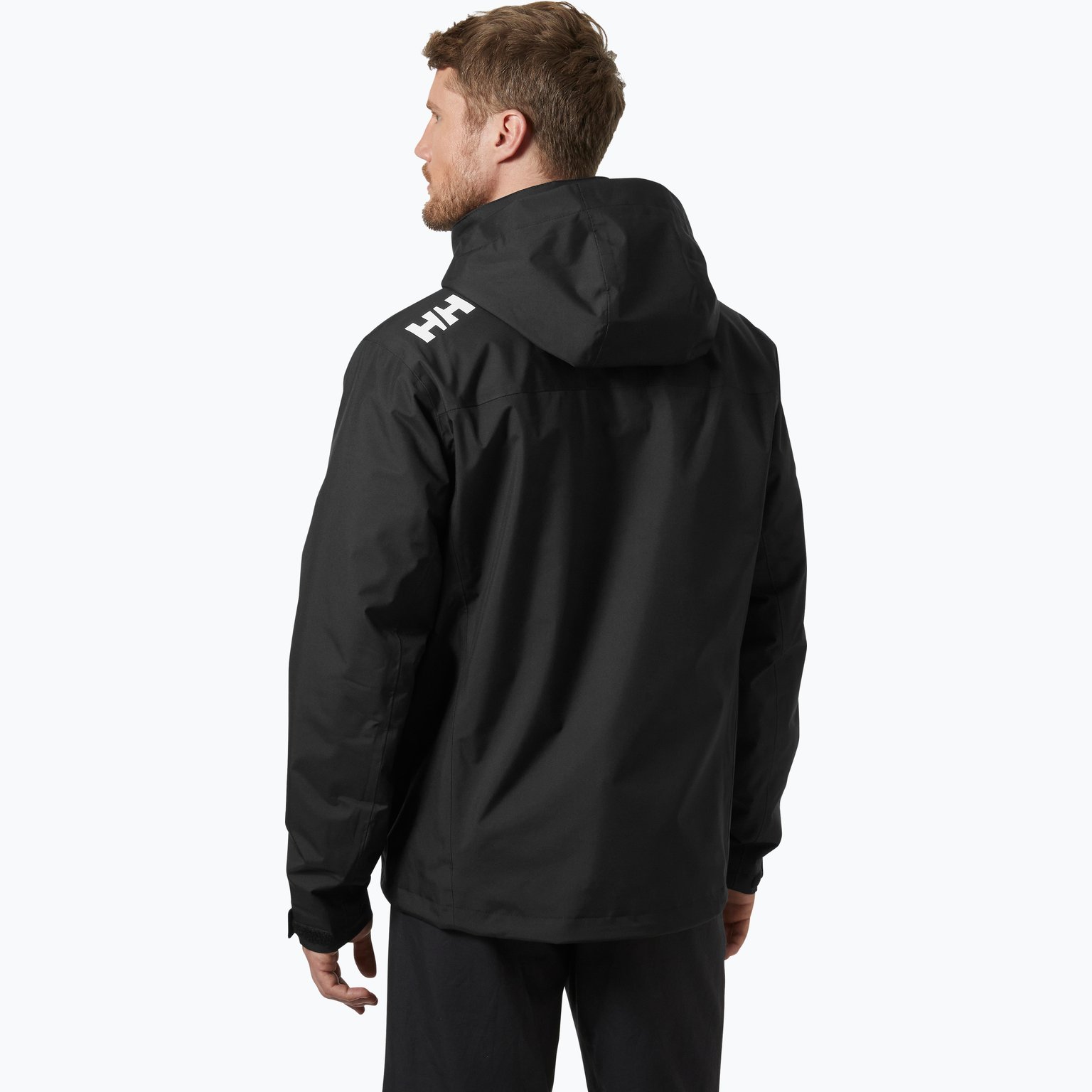 Helly Hansen Crew Hooded Midlayer M jacka Svart