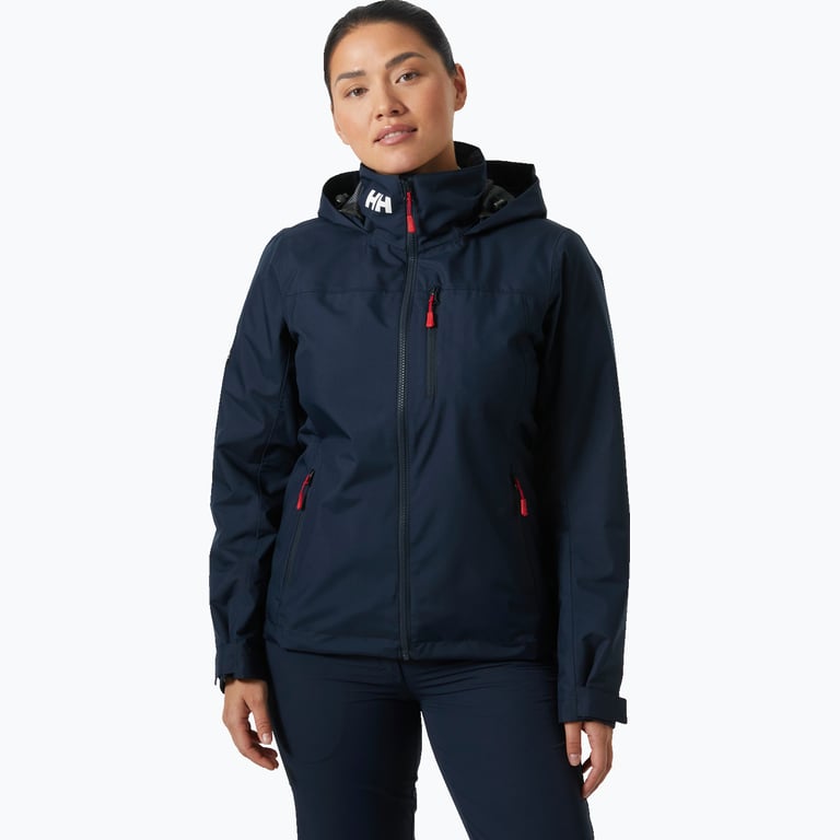 Helly Hansen Crew Hooded Midlayer W jacka Blå