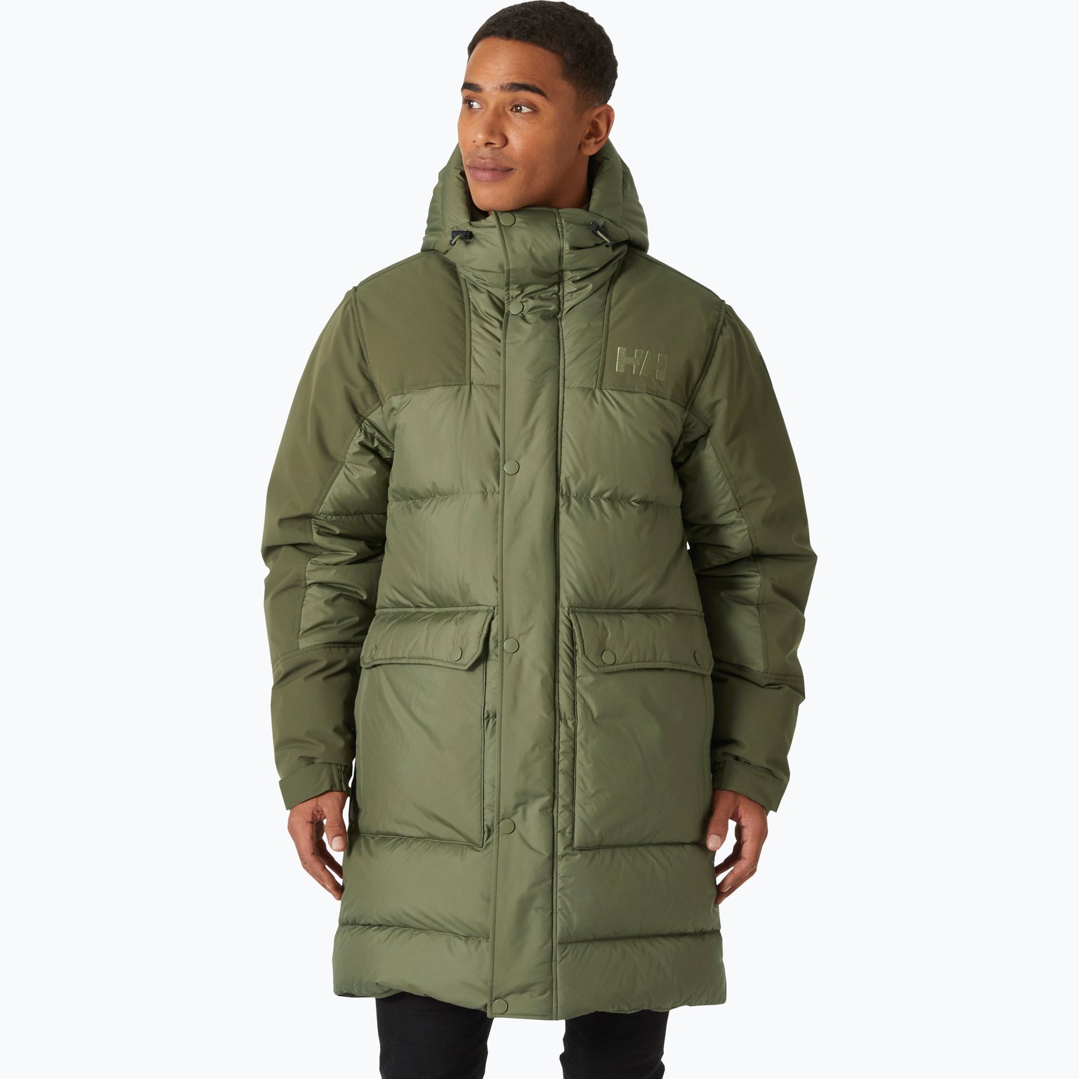 Helly Hansen Escape Down Parka M vinterjacka Grön