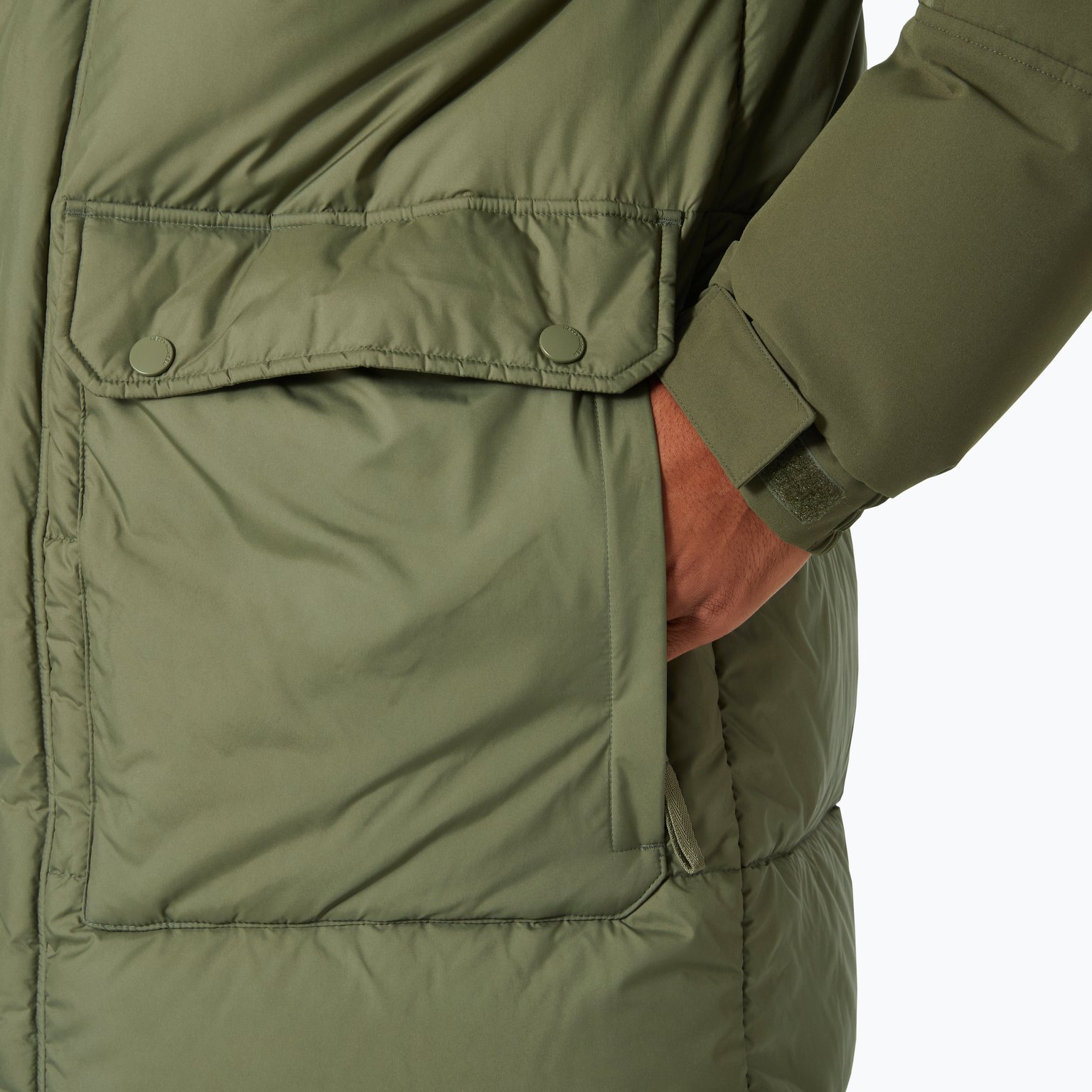 Helly Hansen Escape Down Parka M vinterjacka Grön