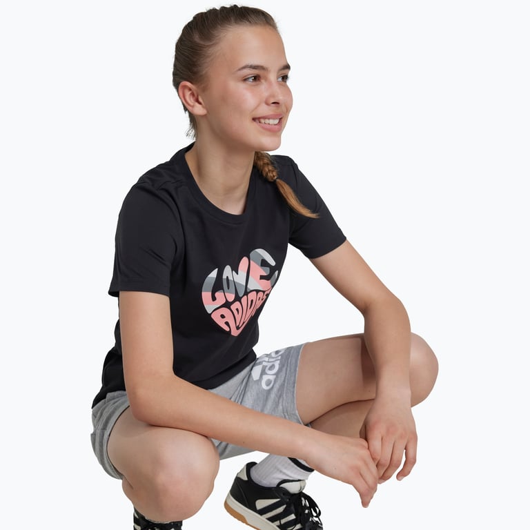 adidas Xpress Girls JR t-shirt Svart