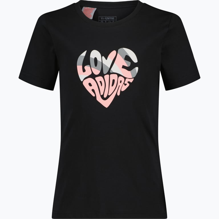 adidas Xpress Girls JR t-shirt Svart