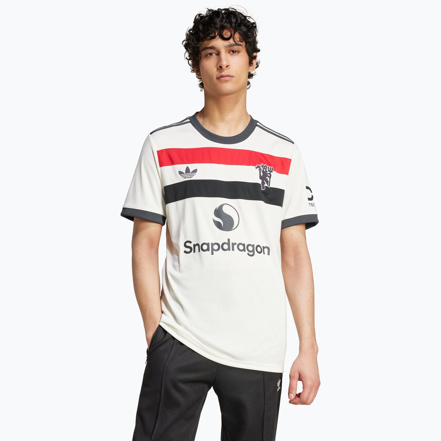 adidas Originals Manchester United Third 24/25 M matchtröja Vit