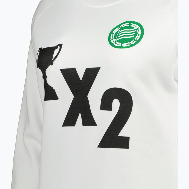 Hammarby Pokal X2 W Crewneck Vit