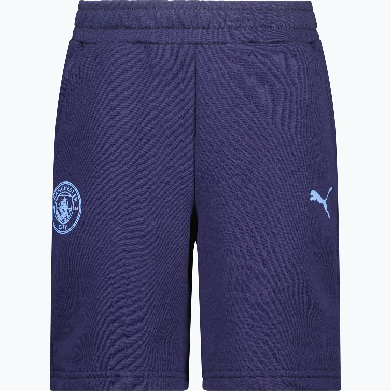 Puma Manchester City Essential JR shorts Blå