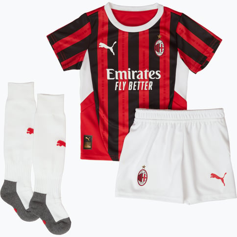 Puma AC Milan Home 24/25 MR matchställ Röd