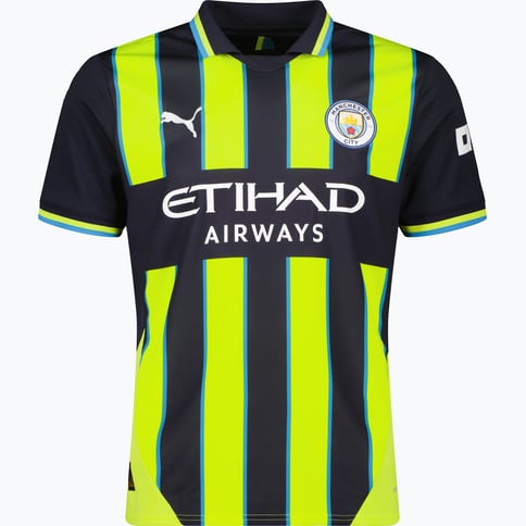 Puma Manchester City Away 24/25 matchtröja Svart