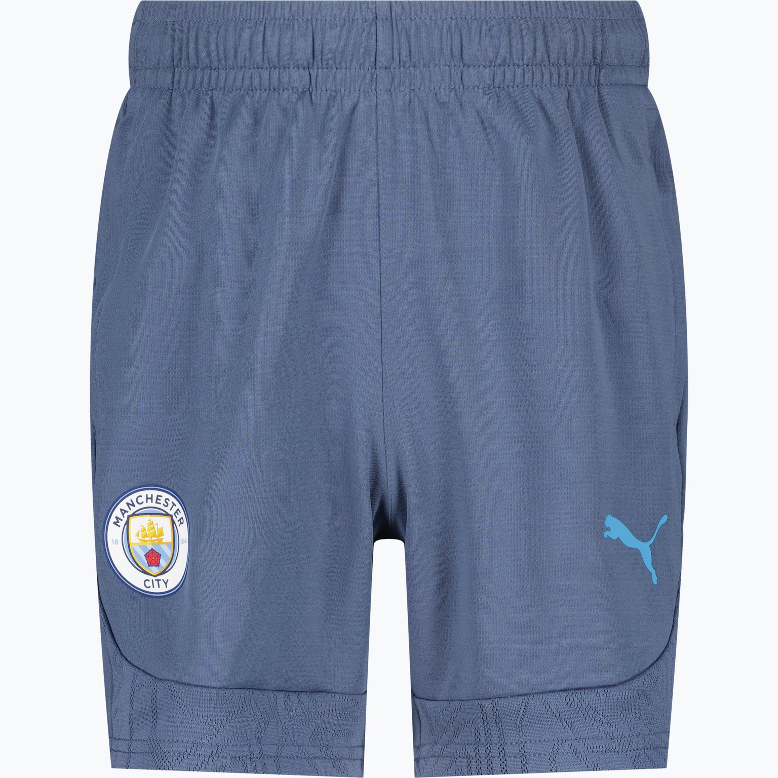 Puma Manchester City Training JR träningsshorts Blå