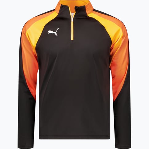 Puma individualLIGA 1/4 zip M träningströja Svart