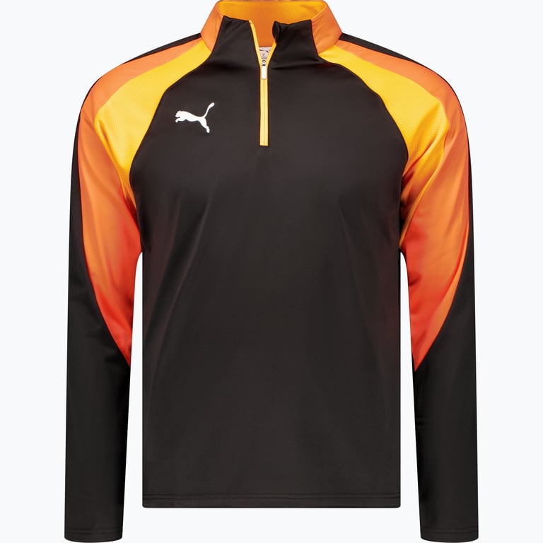 Puma individualLIGA 1/4 zip M träningströja Svart