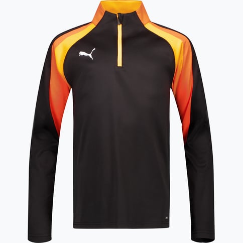 Puma individualLIGA 1/4 zip JR träningströja Svart