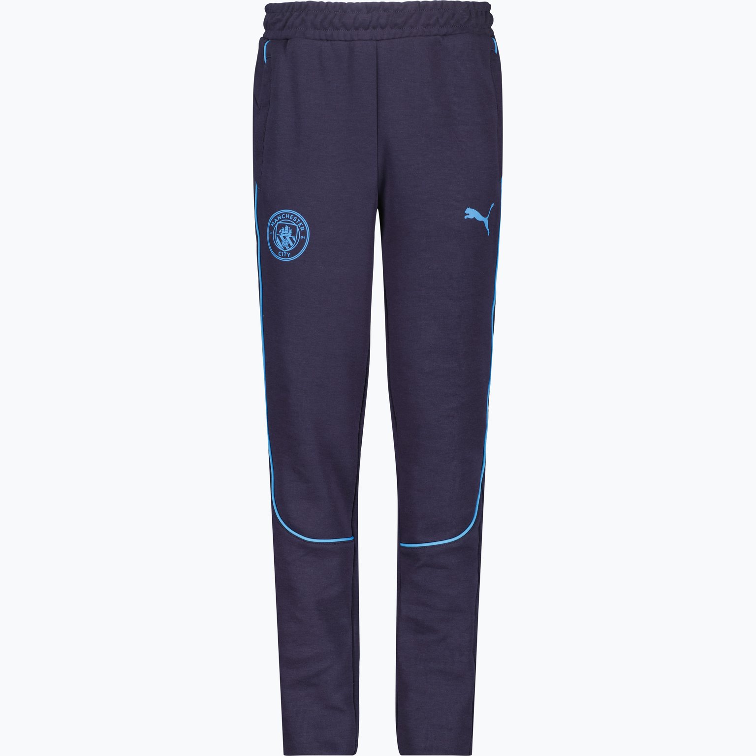 Puma Manchester City Casual JR mjukisbyxor Blå