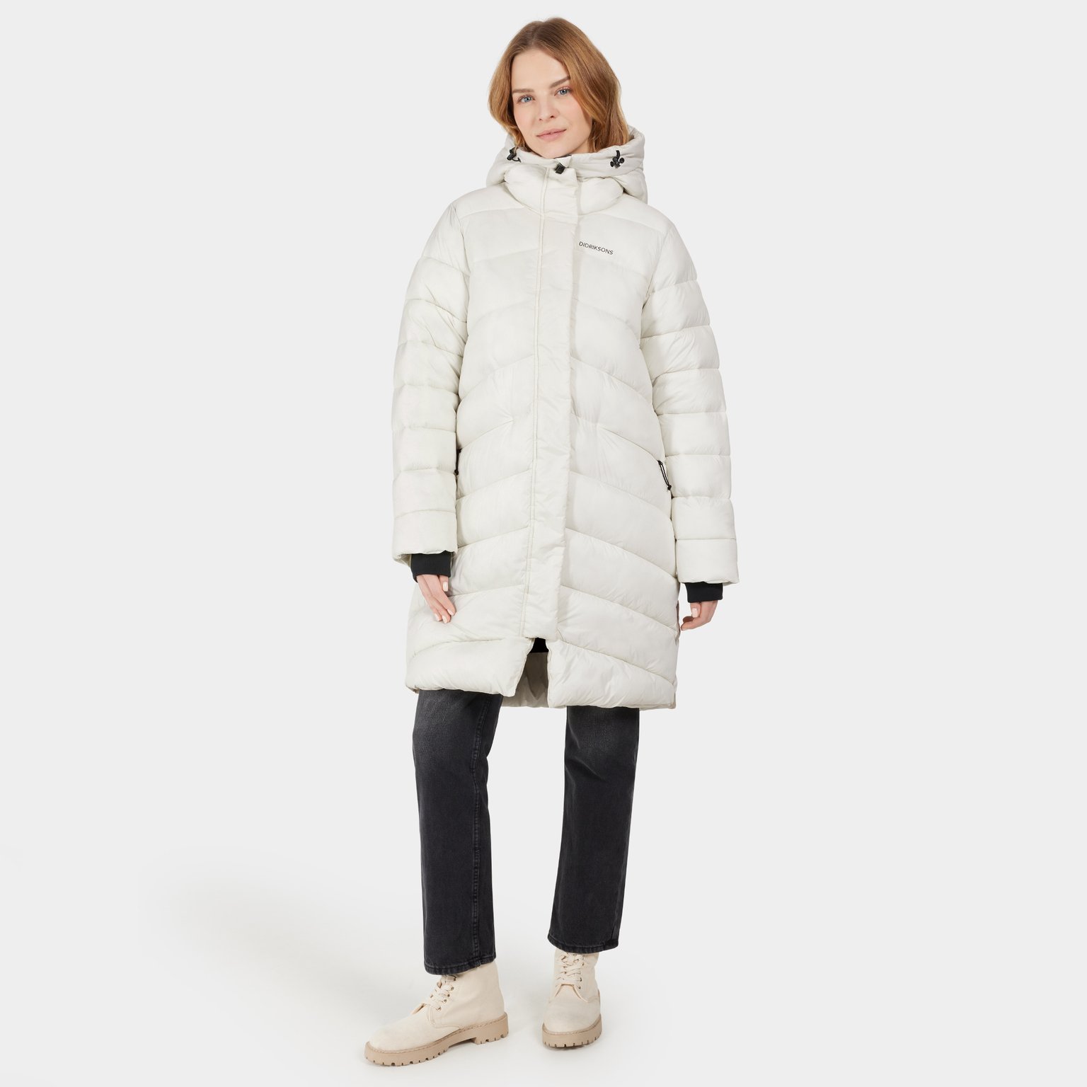 Didriksons Marion Parka W vinterjackor Vit