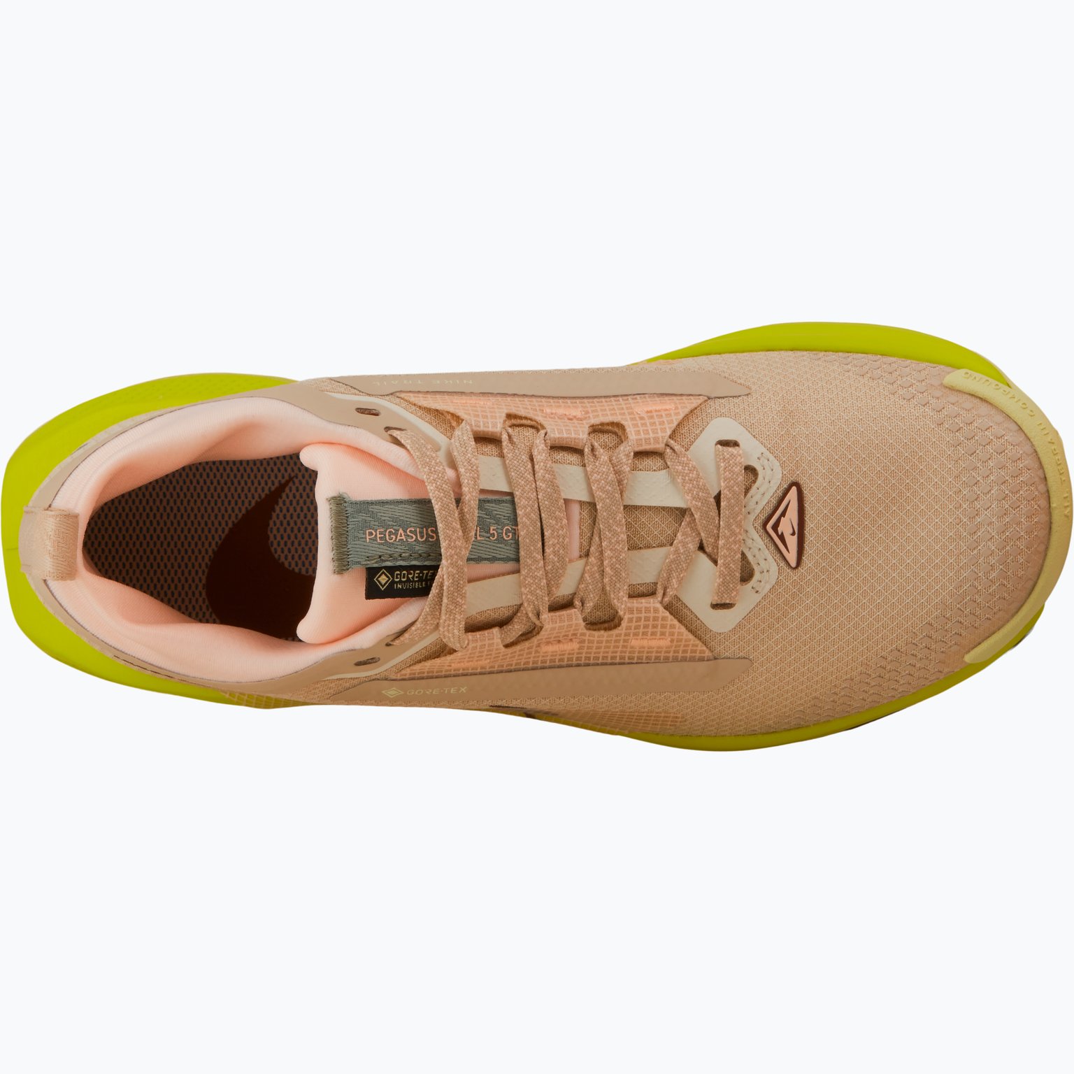 Nike Pegasus Trail 5 Gore-Tex W löparskor Beige