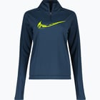 förhandsvisning ikon 1 för Nike Dri-FIT Swoosh 1/4 Zip W löpartröja Blå