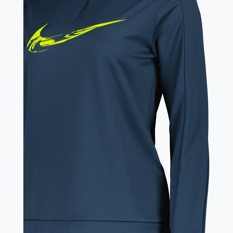 Nike Dri-FIT Swoosh 1/4 Zip W löpartröja Blå