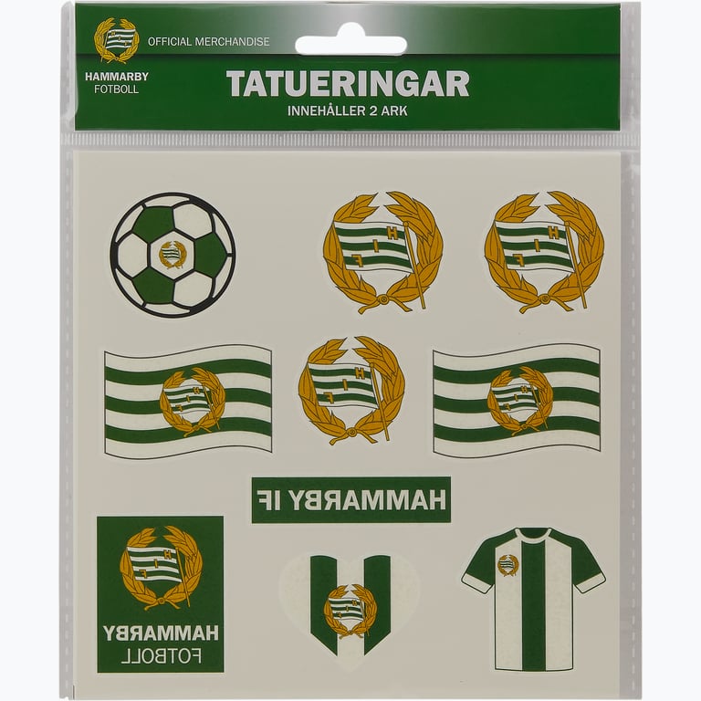 Hammarby Tatueringar/Gnuggisar 2.0 Grön