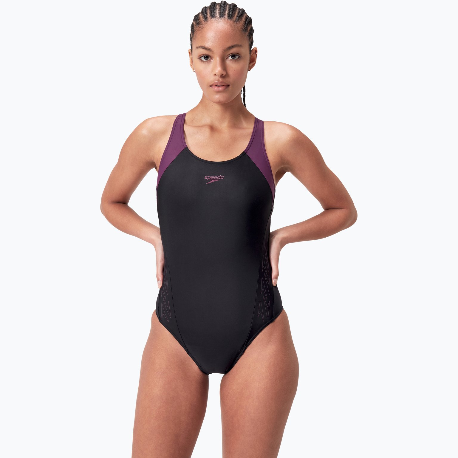 Speedo HyperBoom Splice Racerback baddräkt Svart