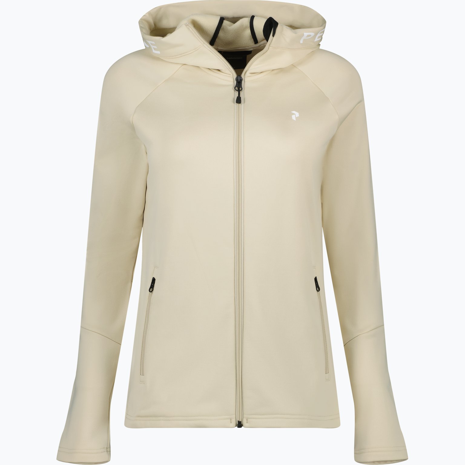 Peak Performance Rider Zip W huvtröja Beige