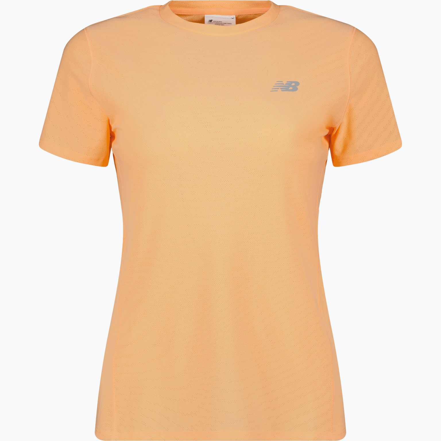 New Balance Jacquard Slim W träningst-shirt Orange