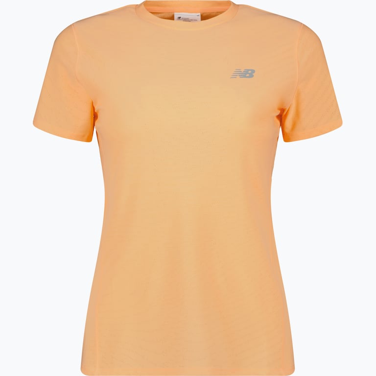 New Balance Jacquard Slim W träningst-shirt Orange