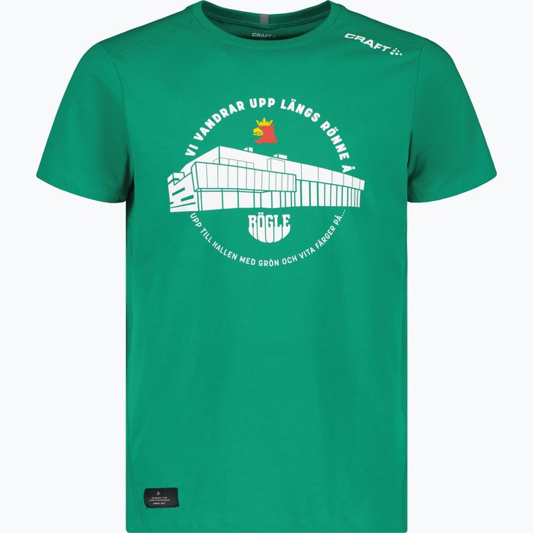 Rögle VI VANDRAR UPP T-SHIRT M Grön