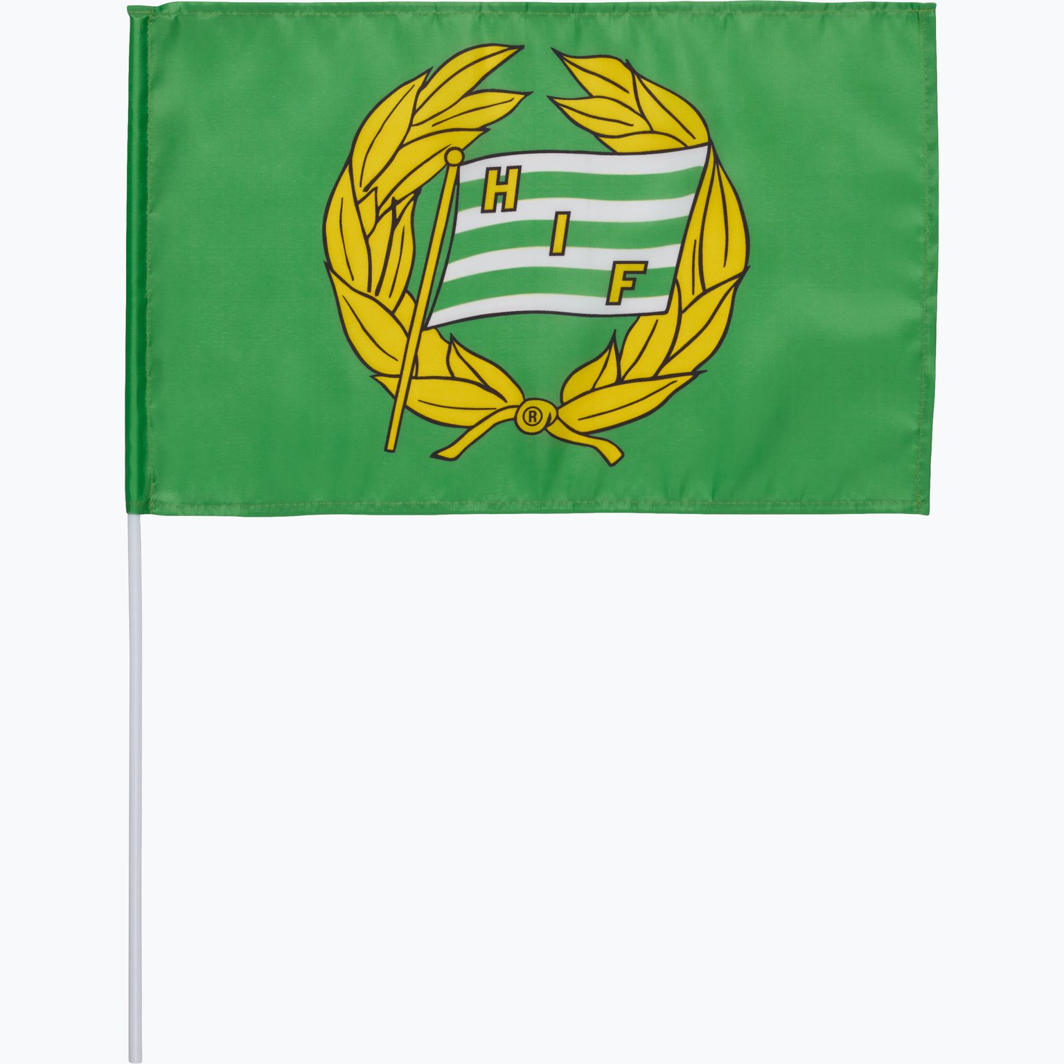 Hammarby FLAGGA 30x45cm med pinne Grön