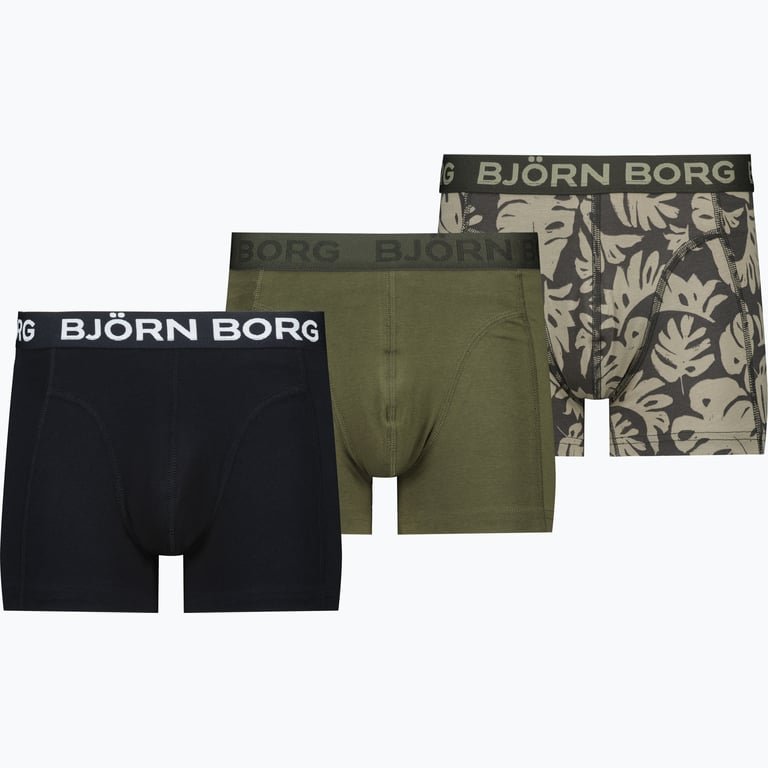 Björn Borg Core Boxer 3-pack JR kalsonger Grön