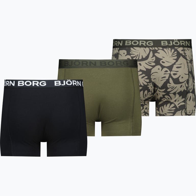 Björn Borg Core Boxer 3-pack JR kalsonger Grön