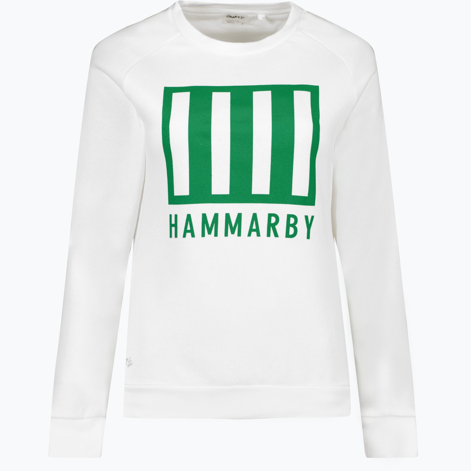 Hammarby STRIPED CREW W Vit