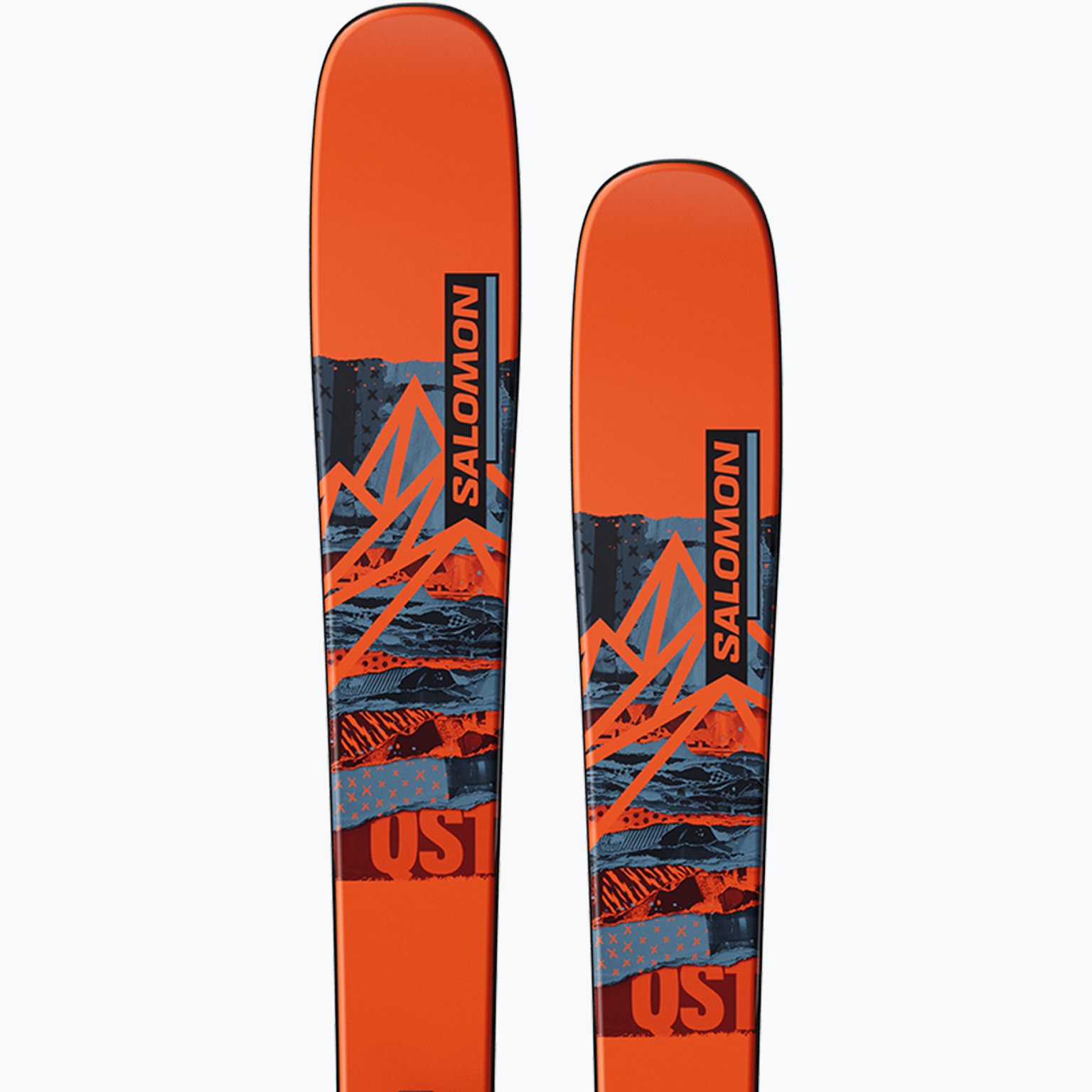 Salomon QST Spark S JR alpinskidor Orange