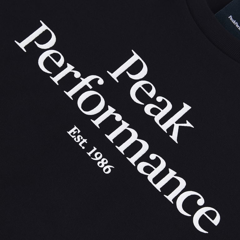 Peak Performance Original JR t-shirt Svart