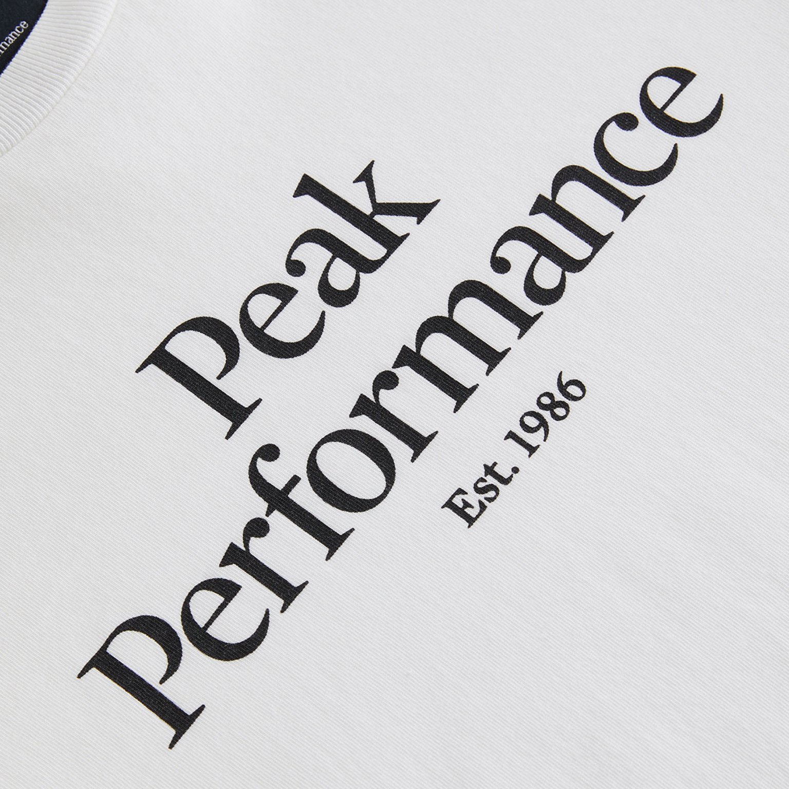 Peak Performance Original JR t-shirt Vit